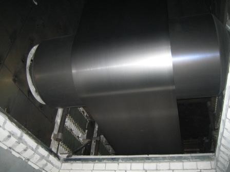 mesure de traction dans la bande four