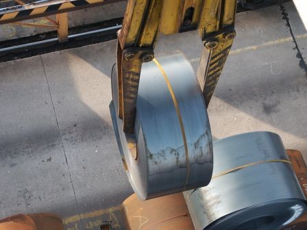 manutention d'un coil
