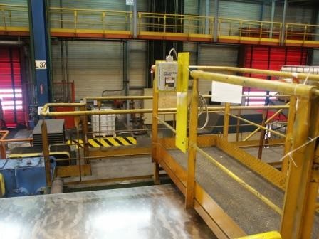 Laser Speed LS 8000 uitgang skin pass